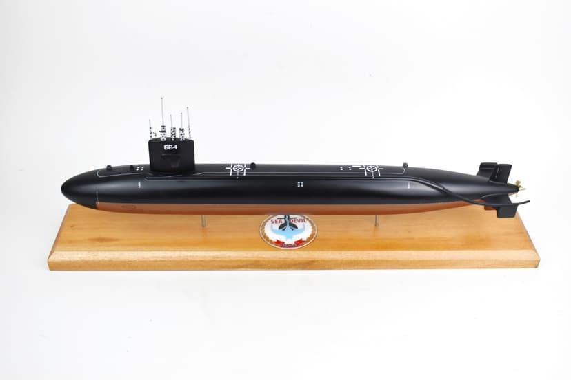 USS Sea Devil SSN-664 Submarine Model