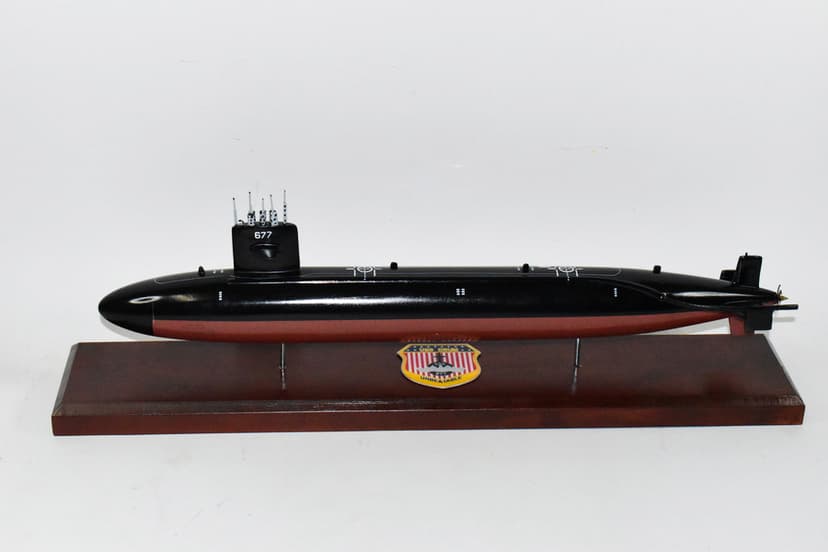 USS Drum SSN-677 Submarine Model