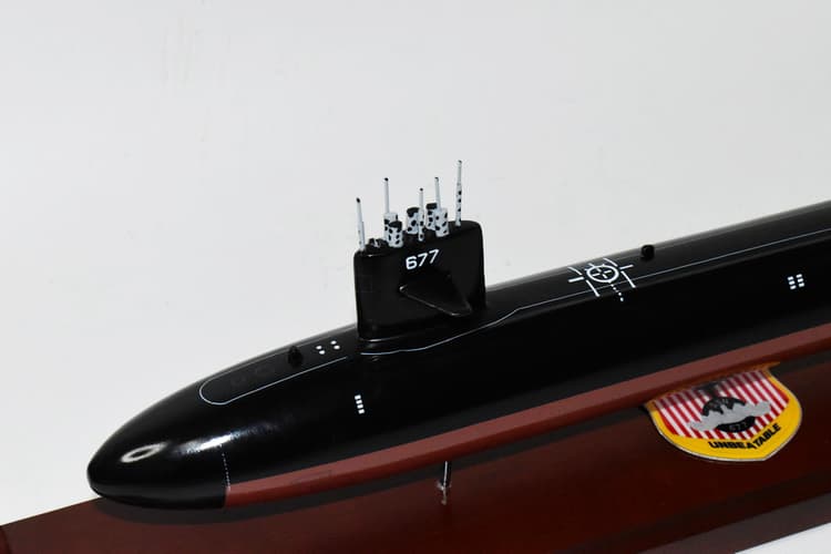 USS Drum SSN-677 Submarine Model