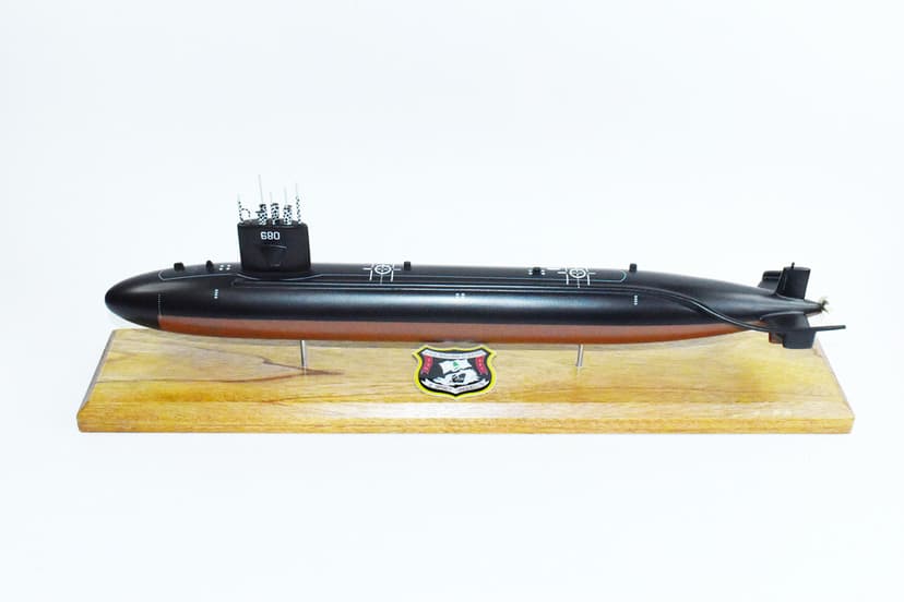 USS William H. Bates SSN-680 Submarine Model