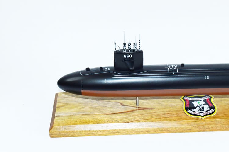 USS William H. Bates SSN-680 Submarine Model