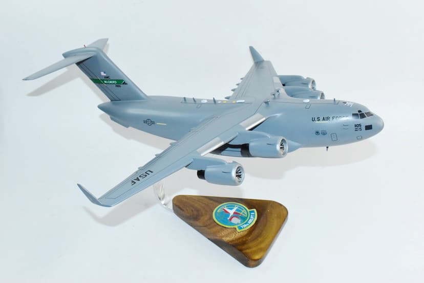 728th Airlift Squadron Flying Knights McChord AFB C-17 Model