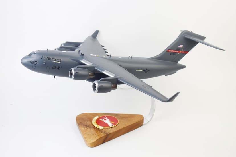167th Airlift Squadron West Virginia ANG C-17 Model