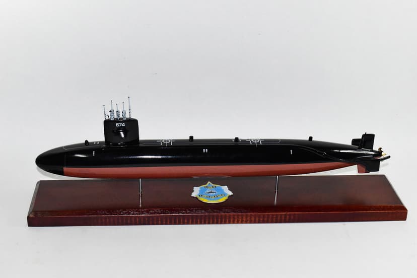 USS Trepang SSN-674 Submarine Model