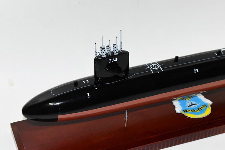 USS Trepang SSN-674 Submarine Model