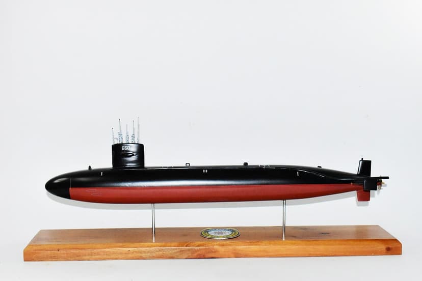 USS Pargo SSN-650 Submarine Model