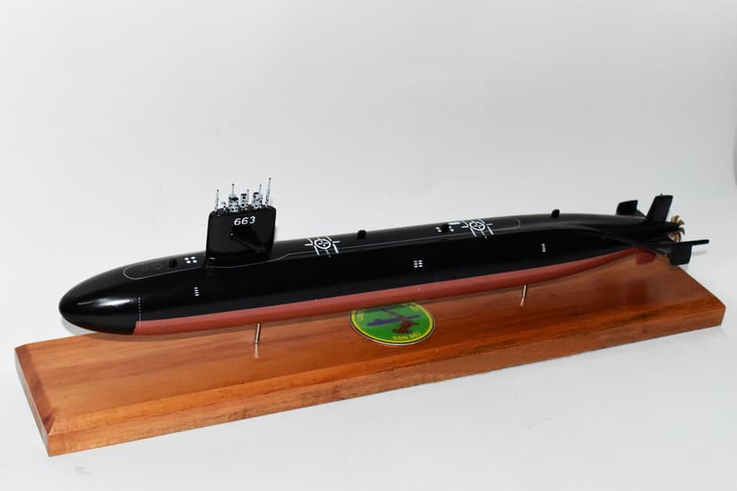 USS Hammerhead SSN-663 Submarine Model