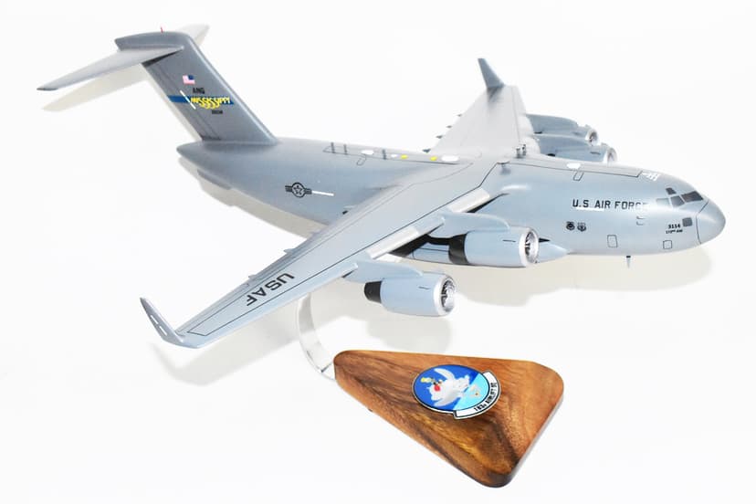 183d Airlift Squadron Mississippi ANG C-17 Model