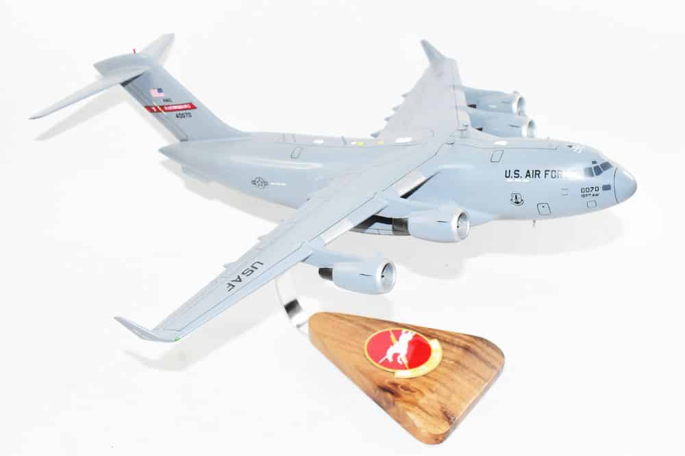 167th Airlift Squadron West Virginia ANG C-17 Model