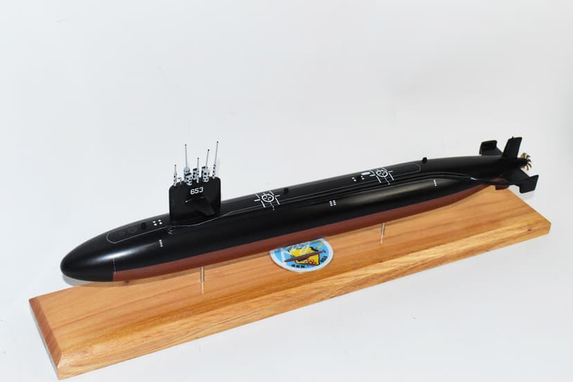 USS Ray SSN-653 Submarine Model