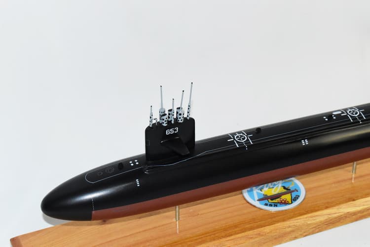 USS Ray SSN-653 Submarine Model