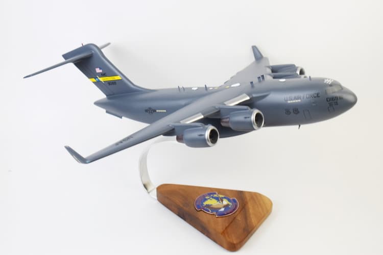 15th Airlift Squadron Global Eagles (Charleston) C-17 Model