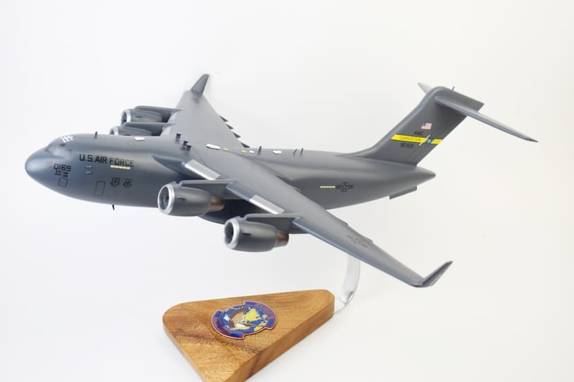 15th Airlift Squadron Global Eagles (Charleston) C-17 Model