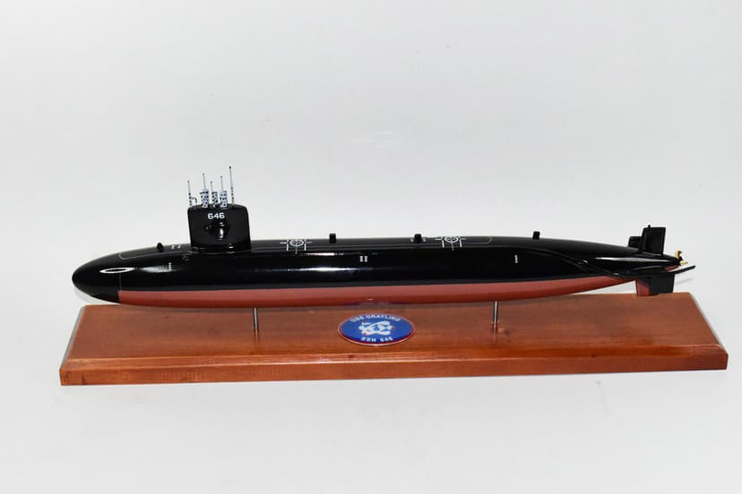 USS Grayling (SSN-646) Sturgeon Class Submarine
