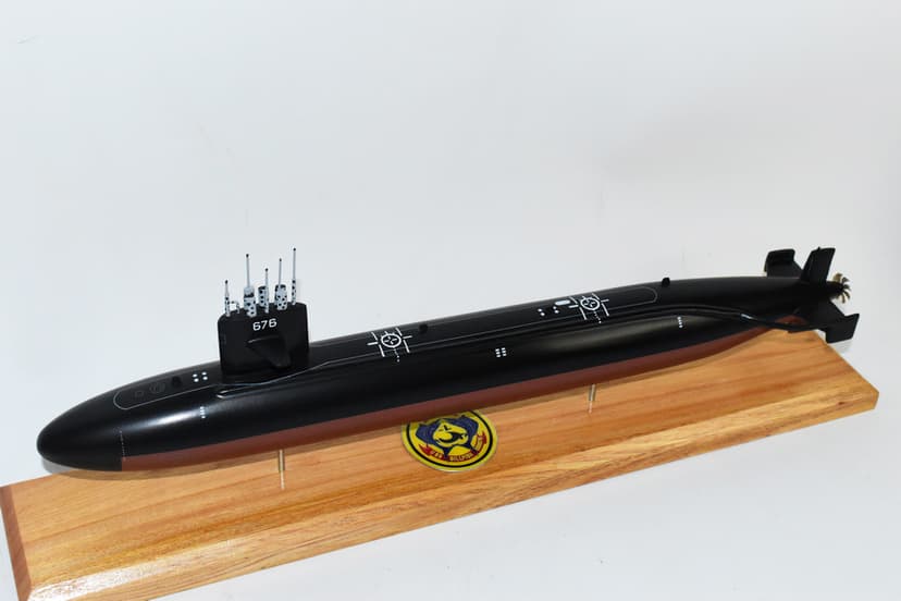USS Billfish SSN-676 Submarine Model