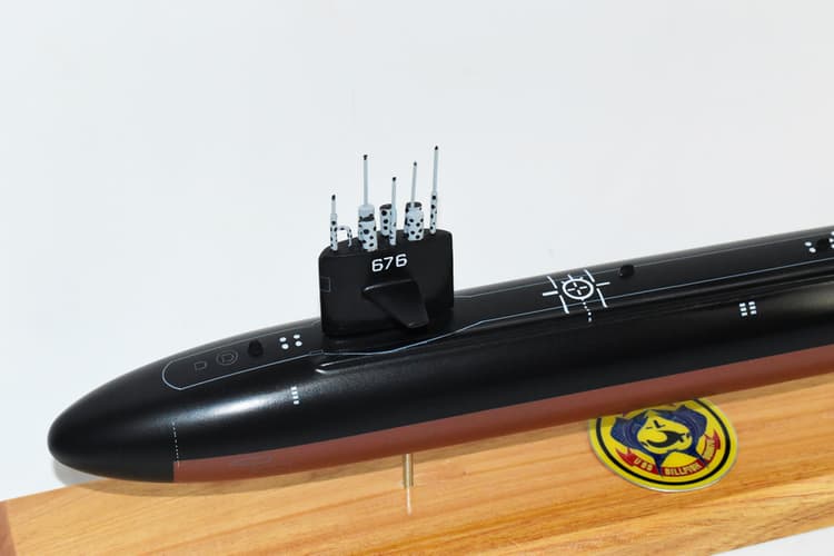 USS Billfish SSN-676 Submarine Model