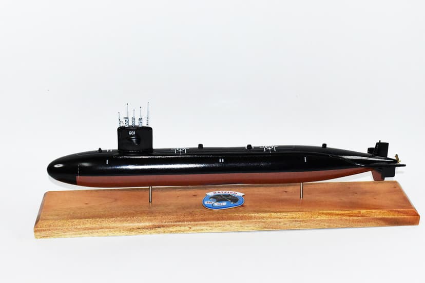 USS Batfish SSN-681 Submarine Model