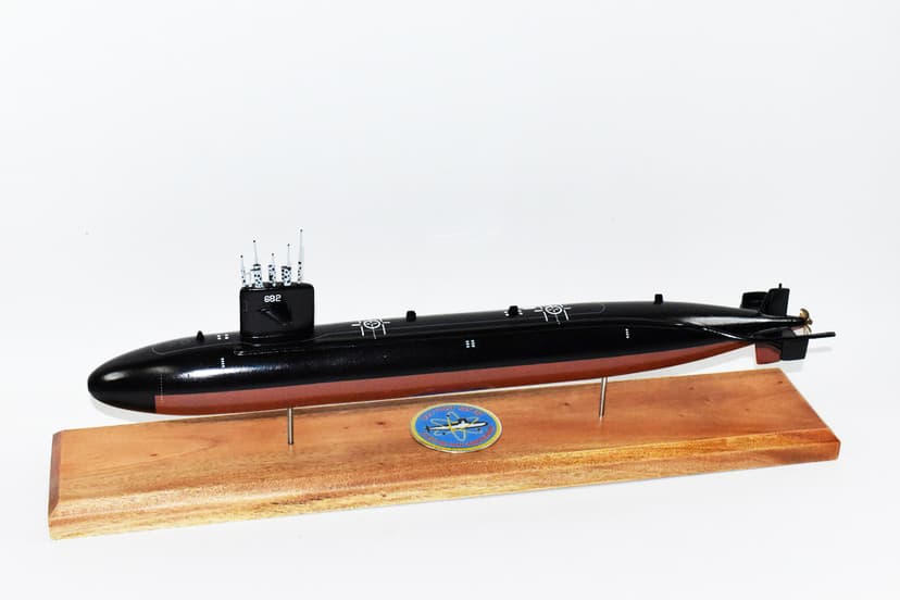 USS Tunny SSN-682 Submarine Model