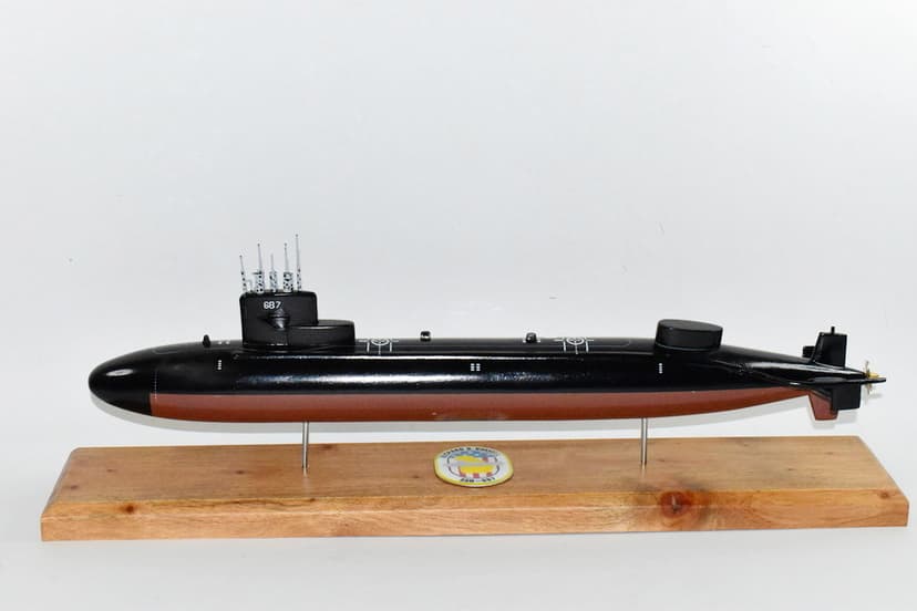 USS Richard B. Russell SSN-687 Submarine Model