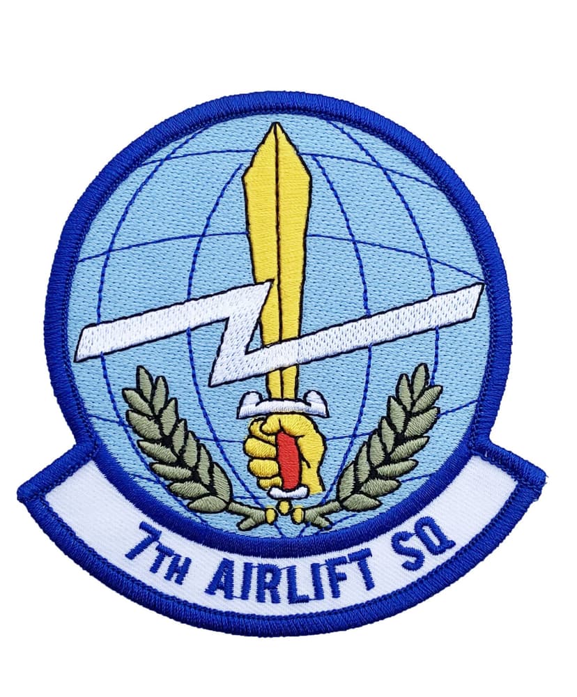 7th Airlift Squadron Patch – Sew On