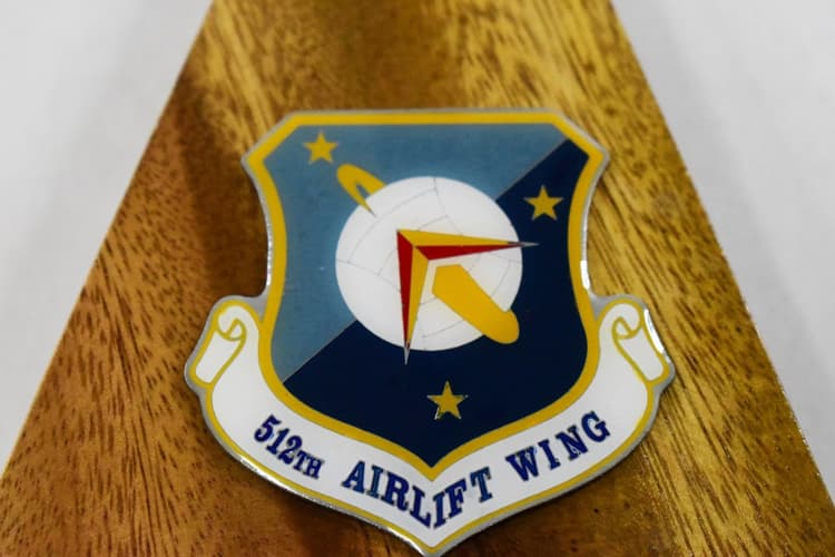 512th Airlift Wing C-5M Super Galaxy Model