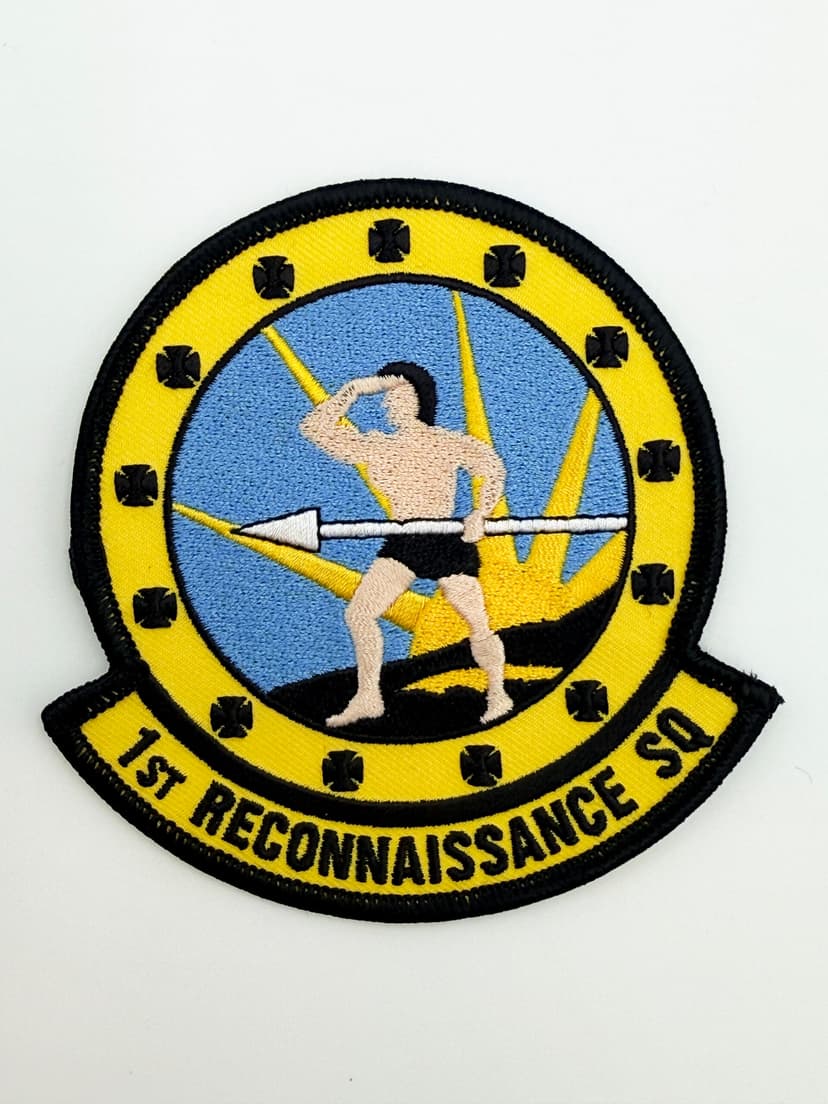 1st Reconnaissance Squadron Patch – Sew On, 4 in