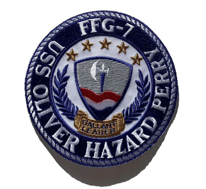 Oliver Hazard Perry FFG-7 Patch – Sew On