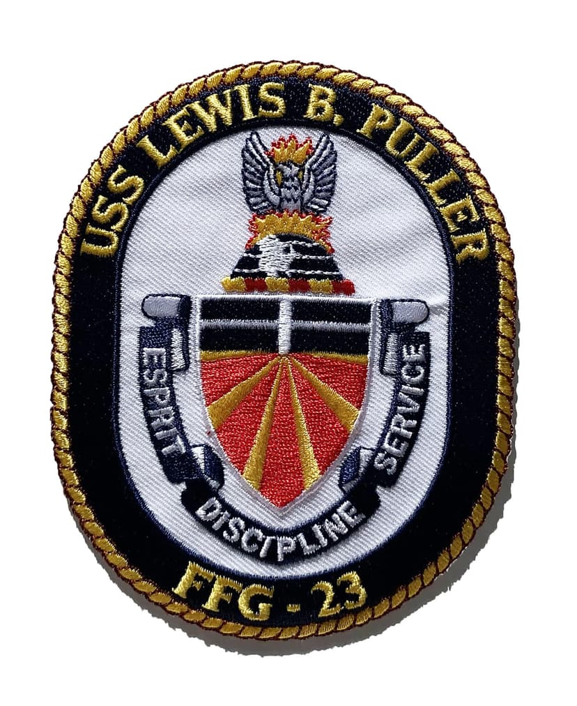 USS LEWIS B. PULILER FFG-23 Patch – Sew On