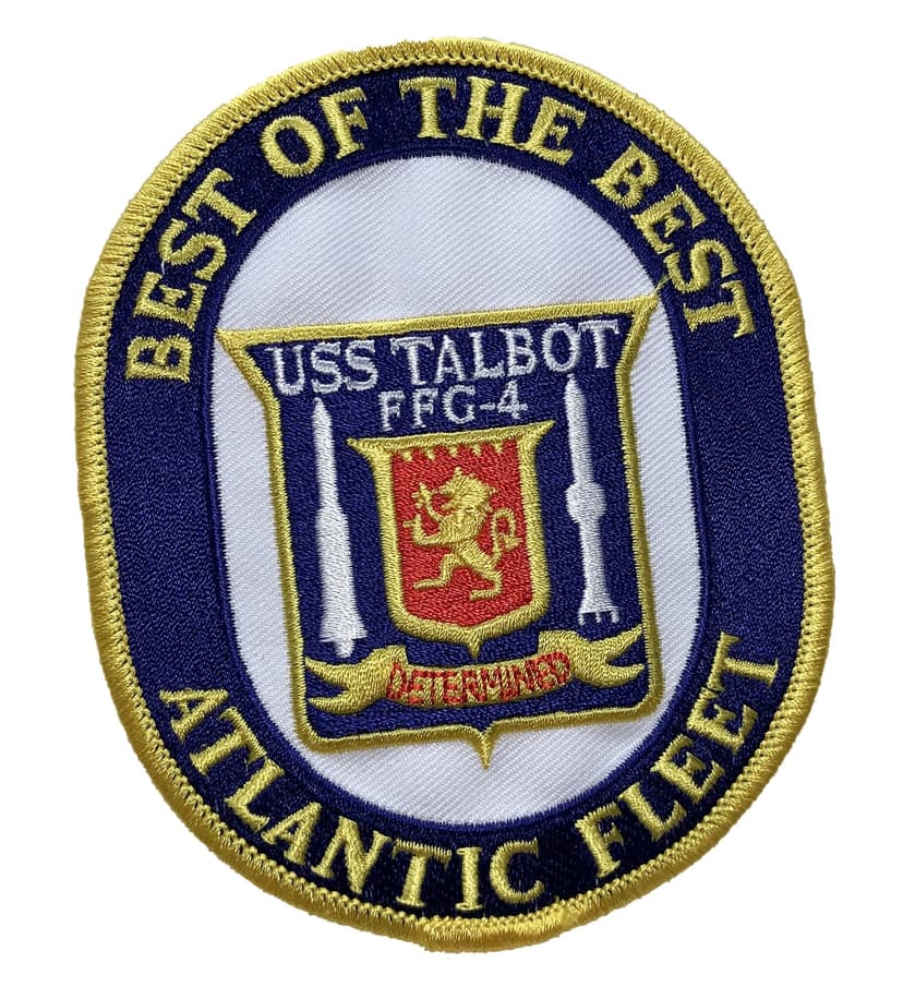 USS Talbot FFG-4 Patch – Sew On
