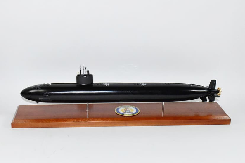 USS Columbus SSN-762 (Black Hull) Submarine Model