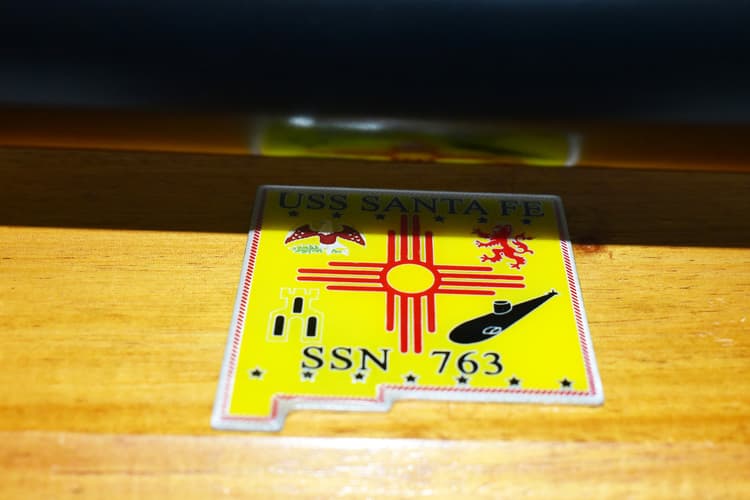 USS Santa Fe SSN-763 (Black Hull) Submarine Model