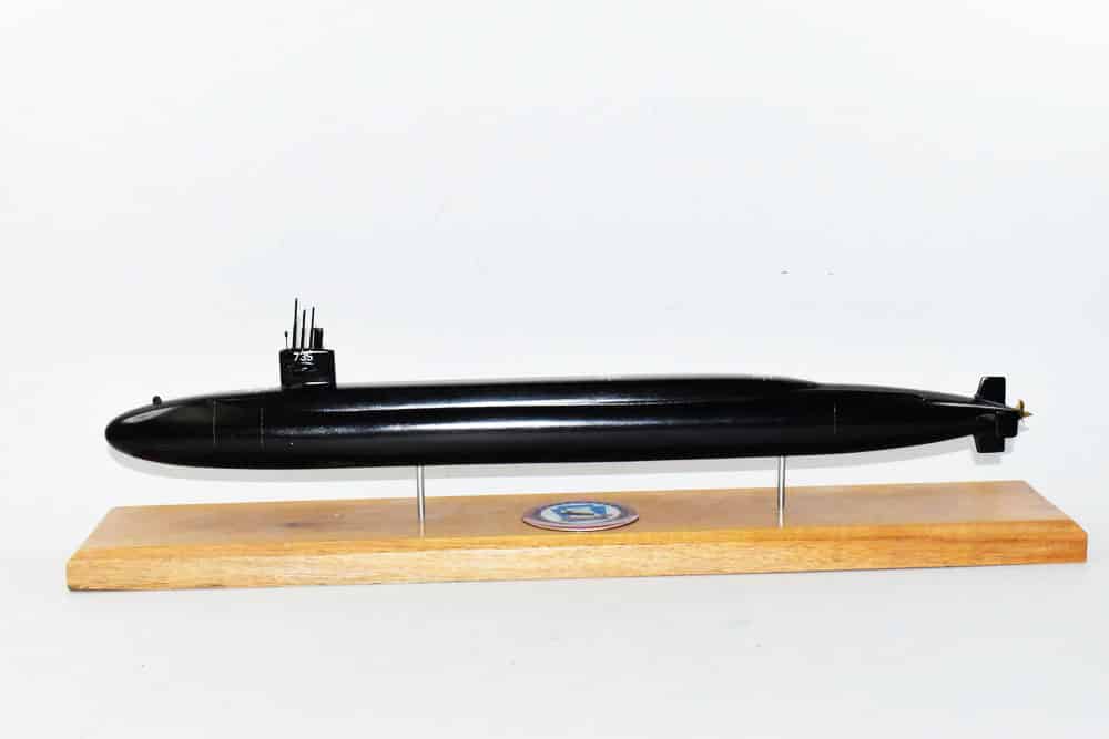USS Pennsylvania SSBN-735 Submarine Model (Black Hull)
