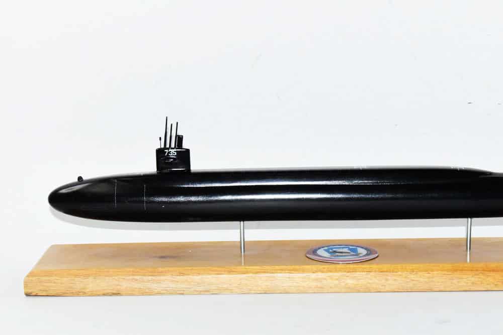 USS Pennsylvania SSBN-735 Submarine Model (Black Hull)