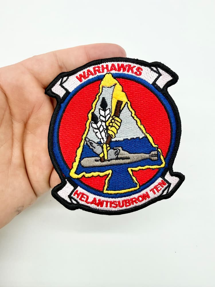 HS-10 Warhawks Squadron Patch – Sew On, 4