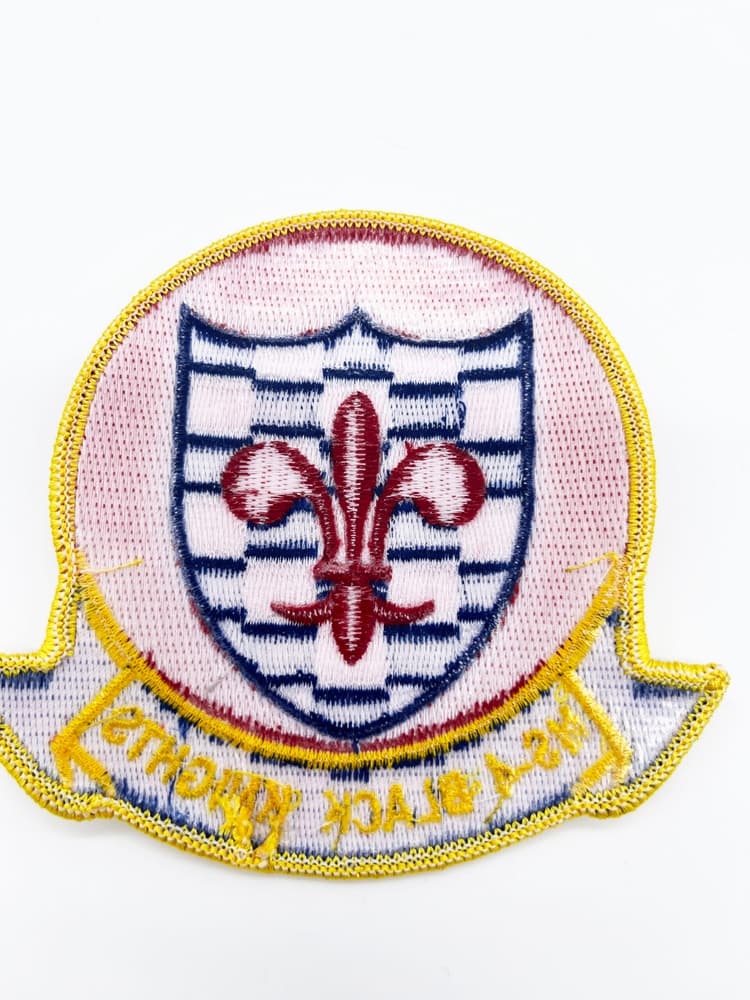 HS-4 Black Knights Squadron Patch
