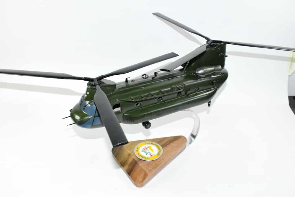 62nd AVIATION COMPANY "The Happy Hookers" CH-47 Model