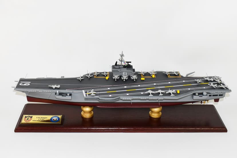 USS Ranger CV-61 Aircraft Carrier Model 36 inches