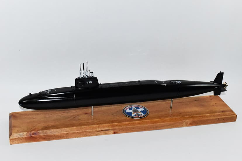 USS Sam Rayburn SSBN-635 Submarine Model