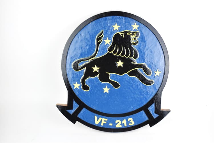 VF-213 Black Lions Plaque
