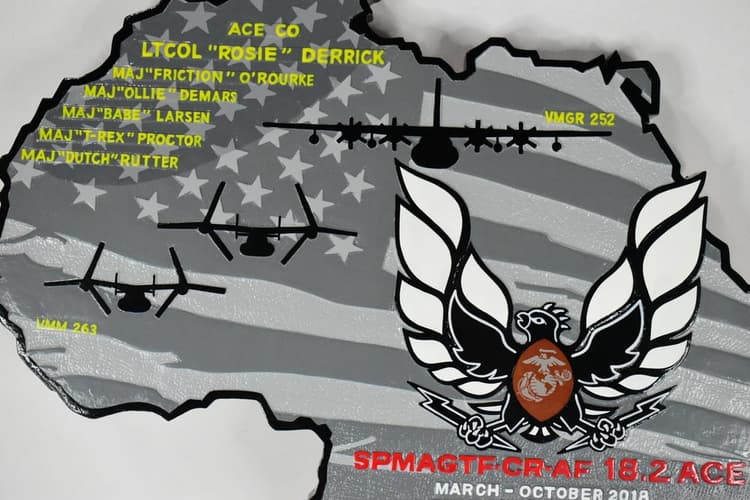 SPMAGTF-CR-AF 18.2 Plaque 18 inches