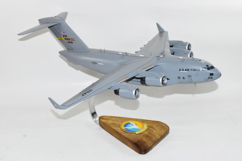 729th Airlift Squadron (Spirit of California March) C-17 Model