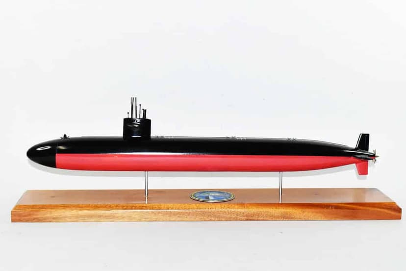 USS Salt Lake City (SSN-716) FLT I Submarine Model