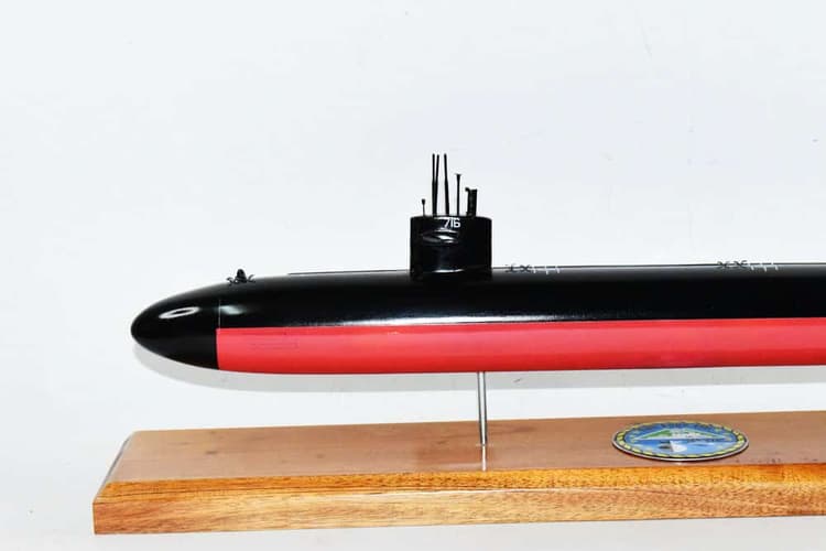 USS Salt Lake City (SSN-716) FLT I Submarine Model