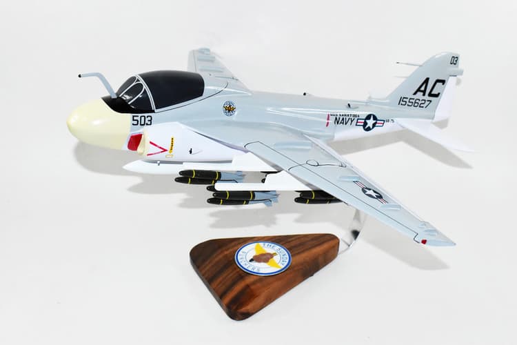 VA-75 Sunday Punchers (1972 USS Saratoga) A-6e Intruder Model