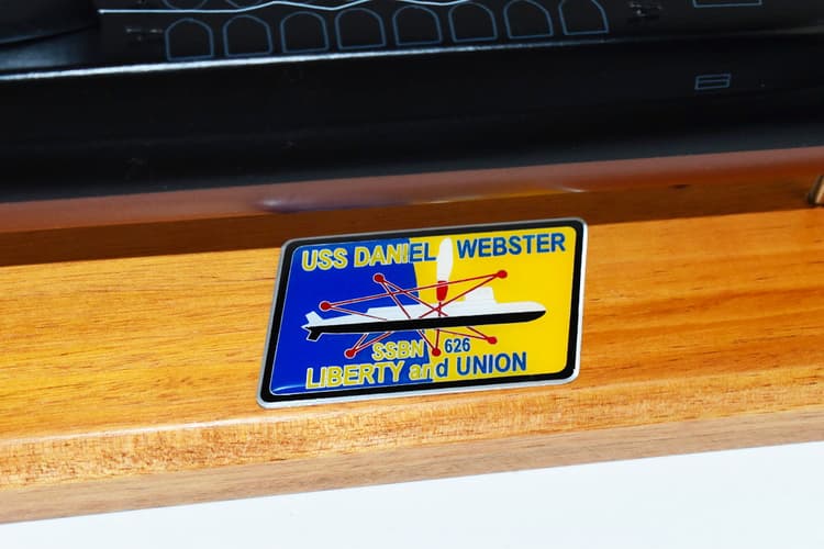 USS Daniel Webster SSBN-626 Submarine Model