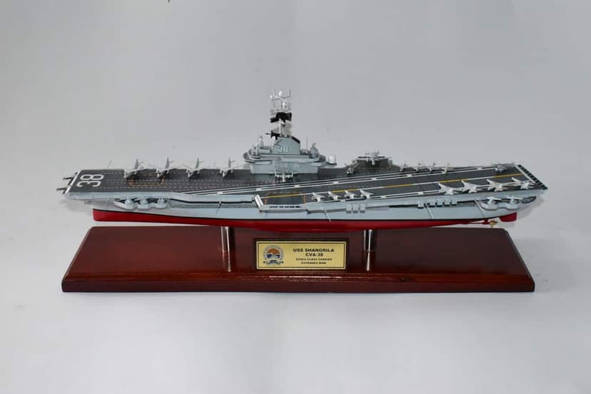 USS Shangri-La CVA-38 Aircraft Carrier Model