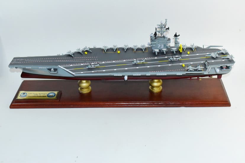 USS George Washington CVN-73 Nimitz Class Carrier Model, 24 inch