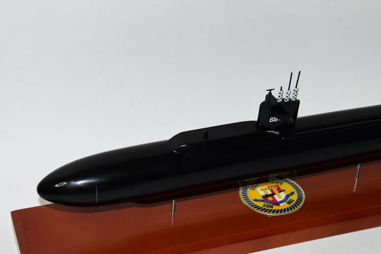 USS Parche Extended Hull SSN-683 Submarine Model