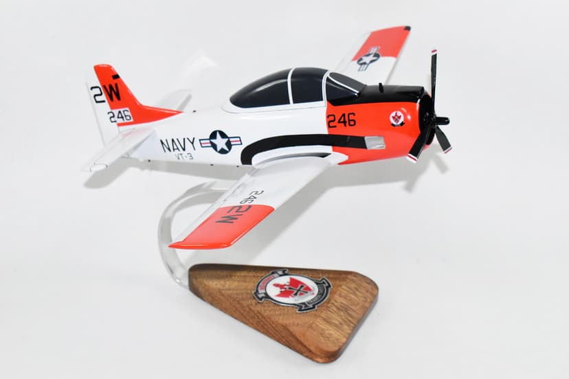 VT-3 Red Knights 138149 T-28B Model