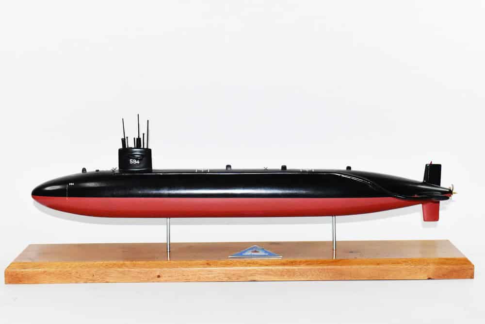 USS Permit SSN-594 Submarine Model